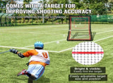 Lacrosse Rebounder for Backyard, 5x7 Ft Volleyball Bounce Back Net, Pitchback Throwback Baseball V952-ZQGQFDWPEWK5TIDTVV0