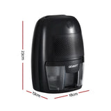 Devanti Dehumidifier 600ML Air Purifier Black DH-50B-BK