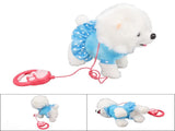 Electronic Plush Dog Interactive Puppy Singing Walking Toy with Remote Control Leash Kids Toddler V1294-YM0703-3115230020712