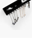 Wall Mount Hanging Jewellery Organiser Holder with 23 Hooks V178-13419