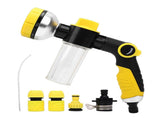 Car Wash Nozzle High Pressure 8 Adjustable Patterns Sprayer with Soap Dispenser Garden Hose Nozzle V1294-YM0901-3111260001811