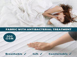 Electric Heated Mattress Pad Blanket with Dual Control & 9-Hour Auto Off & 9 Heat Settings, Preheat V1317-DRT450-AUKS