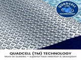 HydroActive QuadCell Swimming Pool Cover 500 Micron 11m x 6.2m SPC-2C5B-11X62
