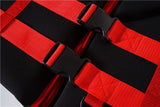 buoyancy vest, fishing vest, snorkeling vest, river tracing, water sports, adjustable straps, V1102-153-44141-PNK-XXXL