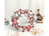 Christmas Wreath, Outdoor Christmas Wreath At The Front Door, Christmas Wreath, Christmas Party V1263-JX-1688
