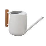 Watering Can 900ml Stainless Steel Long Spout Wooden Handle Elegant Flower Watering Pot for Garden V1294-YM0706-3111230174011