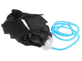 Wall Mounted Air Conditioning Cleaning Cover Bag with Drain Pipe for 11.5P Air Conditioner Black V1294-YM0714-3117210136611