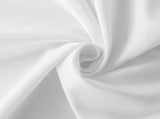 Efavormart 10 Pack White Linen Polyester Folding Chair Covers for Party Dining Chairs Reusable V1258-DP02-C-3140