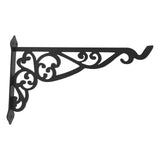 Outdoor Hanging Bracket Black Iron Multifunctional Decorative Plant Hanger for Bird Feeder Lantern V1294-YM0901-3111240046711