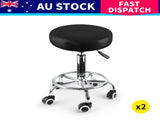 4x Levede Swivel Salon Barstool Hairdressing T4498-BKX4