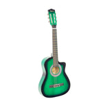 Karrera Childrens 34in Acoustic Guitar Kids - Green CC34-GN