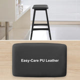 4X Wooden Bar Stool Padded PU Leather Dining Chair KANSO 65cm BLACK V274-FT-BSWO-AM552P-BK4