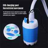 Portable ShowerOutdoor dormitory bath artifact Electric Rechargeable Portable Camping Shower, V1192-AZ-W-3700