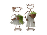 Set 2 Asst Farm Kid Planters 29x82cm V637-71449PLN