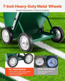 Dry Line Marker 4-Wheel 50 or 100 mm Lines Heavy Duty Steel Chalker 29.5kg V952-STHXJPFS4L6543F5XV0