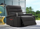 Levede Massage Chair Recliner 360 Swivel Black OF1025-F-DG