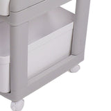 Thickened Enlarged Basket Shelf Cart Multi Layers Storage Rack Removable Floor Standing Multi Layer V1294-YM0901-3117230267311