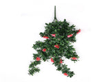Hanging Pink Rose Stem UV Resistant 85cm V637-DP1005880