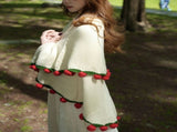 99 Roses Hand-Crocheted Bouquet Blanket A Versatile Emblem of Eternal Romance, Offering Gentle V1232-MGHT006