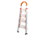 Traderight 4 Step Ladder Folding Aluminium HW0147-4_NZ