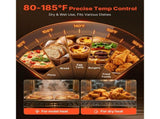Electric Hot Box Food Warmer, 5-Tier Commercial Warming Cabinet with Water Tray, Single-Door and V952-XXSPBWJ5CDKB3Q9TF001V3
