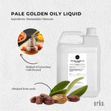 5L Organic Jojoba Oil - Golden Pure Cold Pressed Seed For Hair Skin Nails V238-SUPDZ-40232645558352