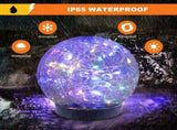 Solar Globe Lights Outdoor Waterproof-Solar Balls-Solar Garden Lights-Solar Orbs for Outside 2 Pack V1192-AZ-W-16256