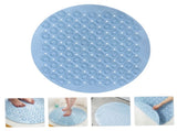 HOOWIFFY PVC Foot Cleaner Mat with Acupoint Massage for Home Use, Non- Bath Shower Floor Mat, 1 Pc V1189-WXFWAL-20260326-02606
