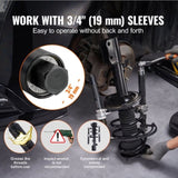Coil Compressor Tool, 2 pcs Heavy Duty Macpherson Strut Compressor Set, 2646 lbs Strut V952-LJSJZDHCZQSDQM65RV0