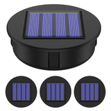 Solar Light Replacement Top Parts 4 Pack, 3.15 Inch LED Warm White Waterproof Kit for Hanging V1189-LC-RY-00026