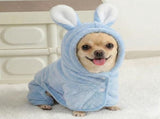 LGCASL 2026 New Puppy Bathrobe with Hood, Bathrobe Absorbent Towel for Smalls Fast Drying V1189-LWWAL-20260325-02726