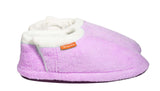 ARCHLINE Orthotic Slippers CLOSED Arch Scuffs Pain Relief Moccasins - Lilac - EU 36 V563-AS711-36