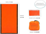 4x Outdoor Emergency Thermal Waterproof Sleeping Bag Camping Survival Bivvy Sack V1188-ONEFD72-00324-1