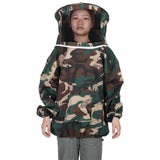 Professional Thicken Beekeeping Protective Jacket Bee Suit Smock Beekeeper Supplies V1294-YM0901-3111200070011