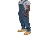 Men's Plus Size Jeans Fashion Jeans Denim Bib Loose Fit Multiple Pockets Adjustable Straps - Perfect V1237-ZY-203-2823