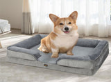 PaWz Memory Foam Pet Sofa Bed Cushion M Medium PT1178-M-GY_NZ