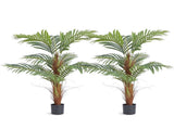 Artificial Palm Tree, 1219mm Tall Faux Plant, Secure PE Material & Anti-Tip Tilt Protection V952-RZRDZW4FT2BLDY2FIV0