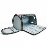 Geometric Patterns Multi-Functional Crochet Hook and Yarn Storage Bag Convenient Carrying Case for V888-ELOSUNG17652