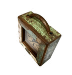 Small Recycle Square Table Clock V440-TC110