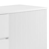 Buffet Ceramic Table Top MDF Cabinet Storage Stainless Steel In White V43-BFT-BRNNA