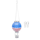 Hot Air Balloon Solar Lantern Decorative Solar Hanging Light with Candle Holder for Courtyard Garden V1294-YM0901-3111240205011
