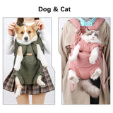 Winter Pet Front Pack Warm, Lightweight, Hands-Free, Cozy Companion for Every Journey/PINK V1232-CWJHBB-002
