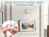 16-Pack Picture Hanging Hooks, No Drill and Damage Free, Easy Manual Installation and Reusable with V1369-AZ3-W-12098