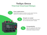 Thermal overload relay, TeSys LR.D, TeSys Deca, 690VAC, 3P, 4 to 6A, 1NO1NC, class 10A, screw clamp V1202-V1-SCDLRD10