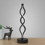 Twisted Spiral LED Table Lamp Modern Touch-Control Desk Light for Bedroom, Living Room & Caf V1107-CS-LXTD