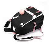 Fashion Backpack Casual Laptop Backpack Large Capacity Backpack Outdoor Daypack Travel Bag Middle V1370-AZ4-06169