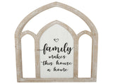 Arch 'Family Makes Home' Wall Art 46x60cm V637-90305FAM