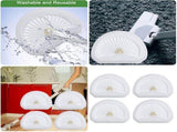 Vacuum Filter,4 Pcs VLPF10 Replacement Filter for BlackDecker Handheld Vacuum,Compatible with V1366-AZ2-W-17120