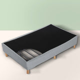 Metal Bedframe Mattress Foundation King V264-BFS-207F-LGR-KG-1