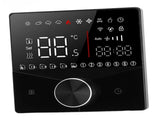 Smart Digital Thermostat LCD Color Display Precise Control Intelligent Temperature Controller Black V1294-YM0706-3114230111711